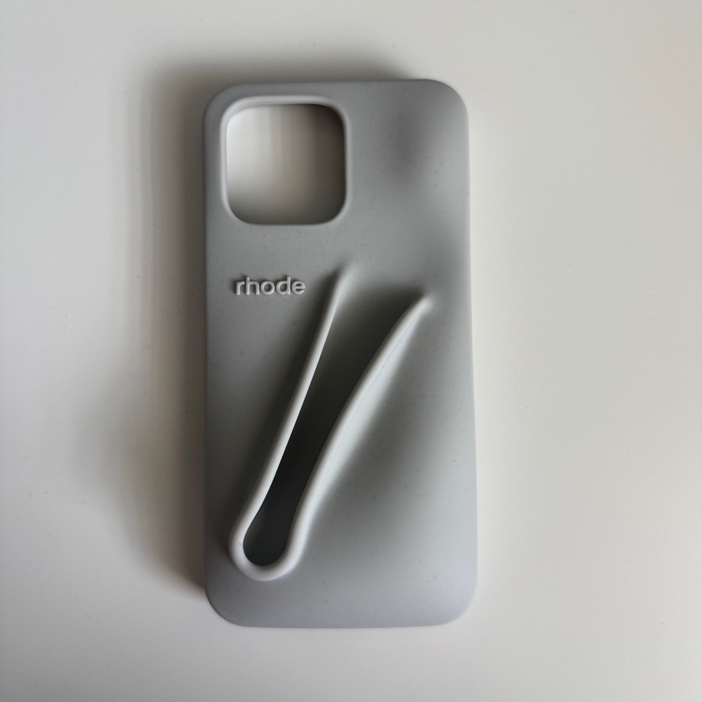 Rhode Light Gray Phone Case - iPhone 16 pro max